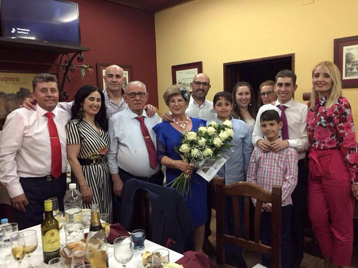Bodas de Oro del matrimonio loperano Antonio Melero Monge y Ana María ...