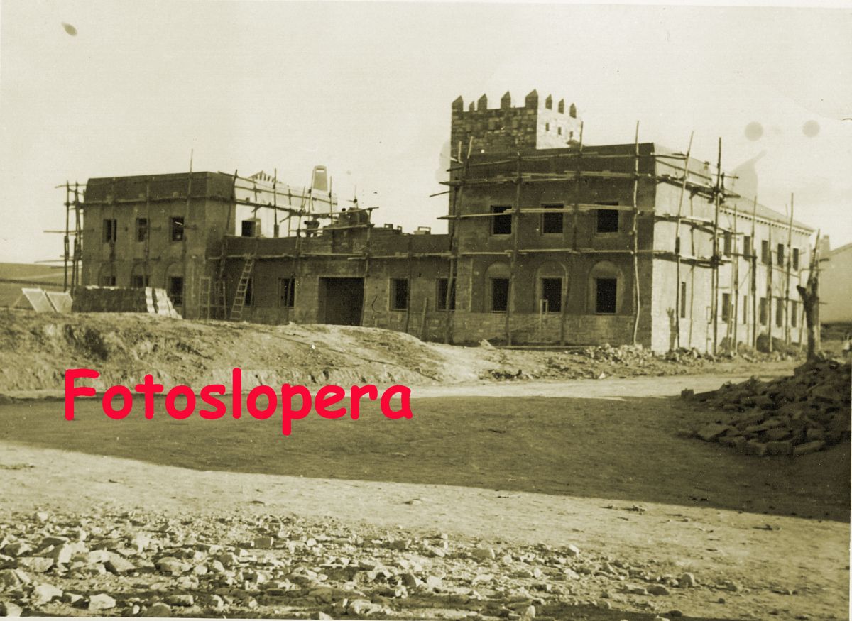 Recuerdo de las obras del Nuevo Cuartel de la Guardia Civil por ...