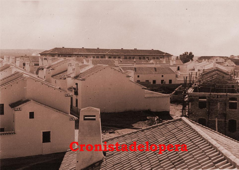 Vista del nuevo Barrio de las Casas Nuevas tomada desde la Casa Cuartel ...
